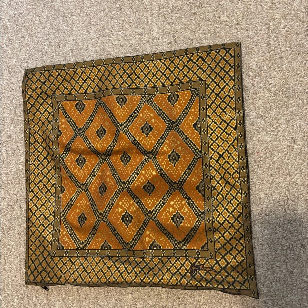 Jim Thompson silk Pillow Cover